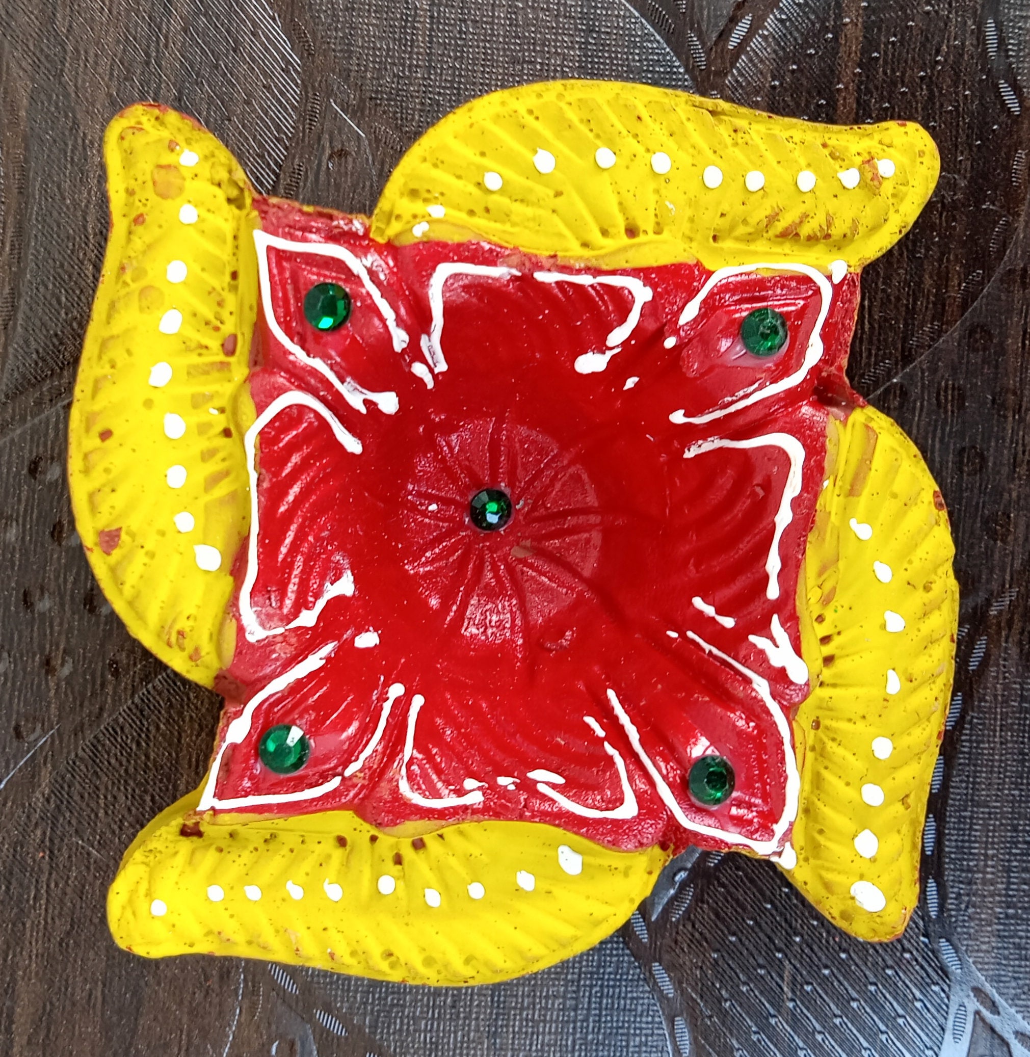 Decorative Clay Diya's Diya Diwali Diya's Home Etsy