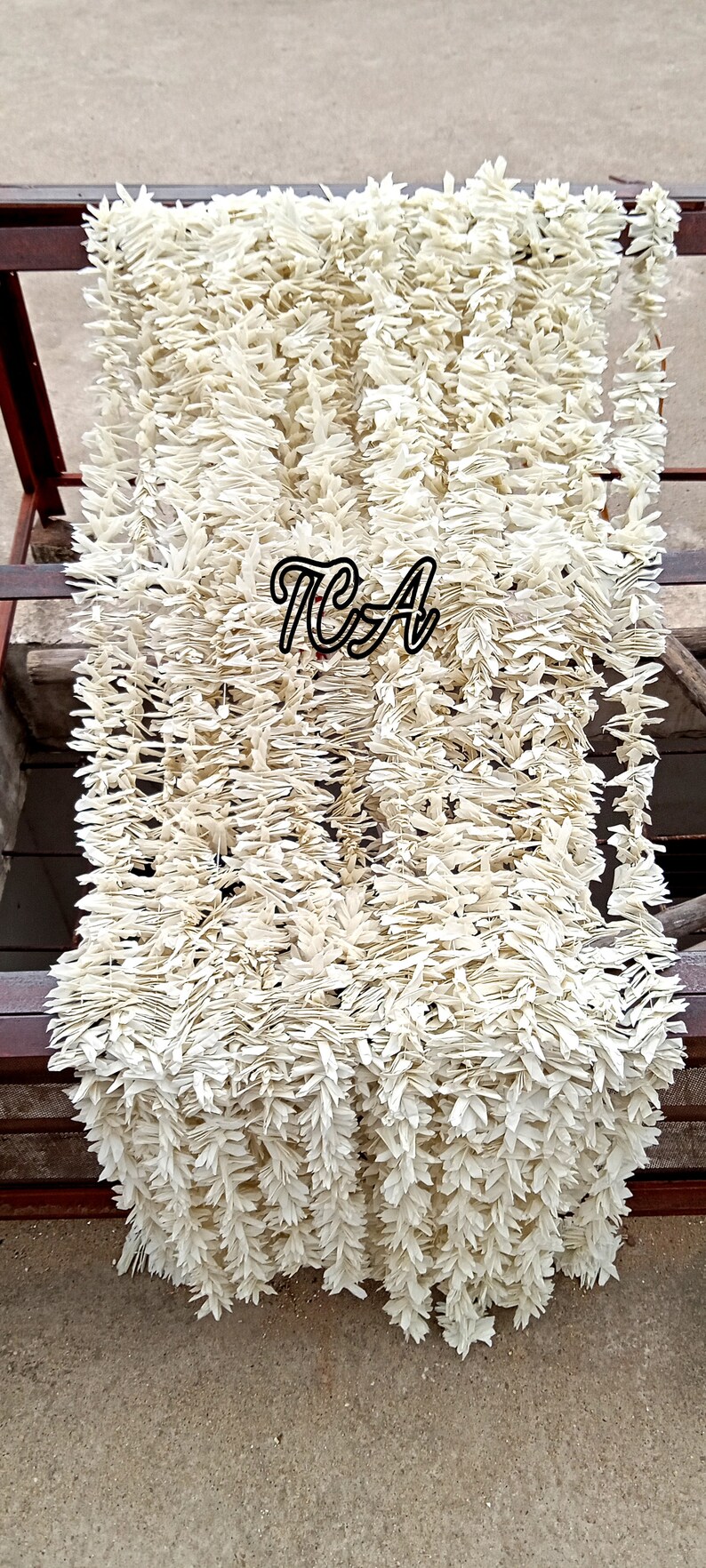 White Jasmine Garland Flower Artificial Jasmine Flower Etsy