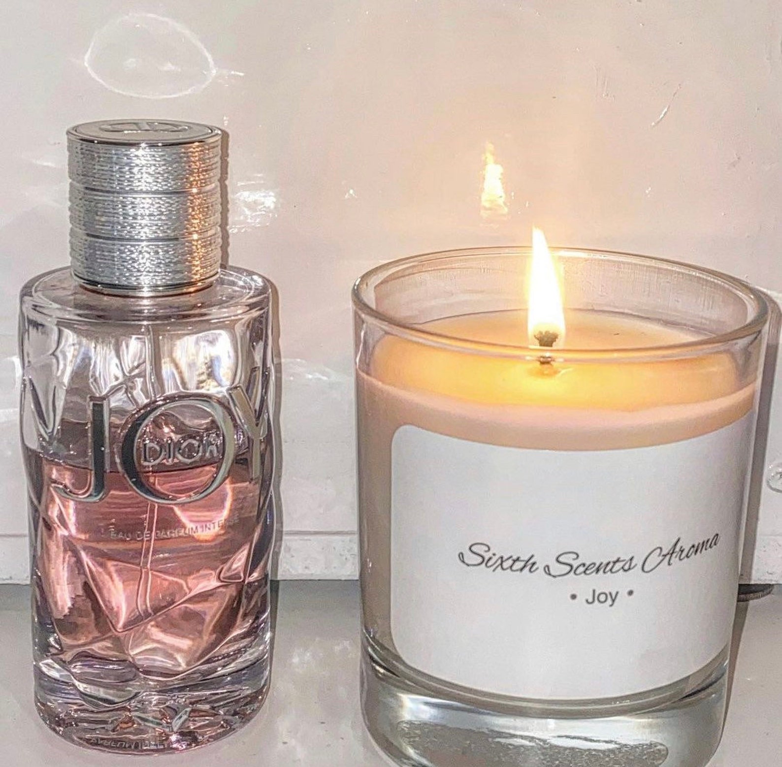 Hand Poured Christian Dior Joy Inspired Candle Etsy