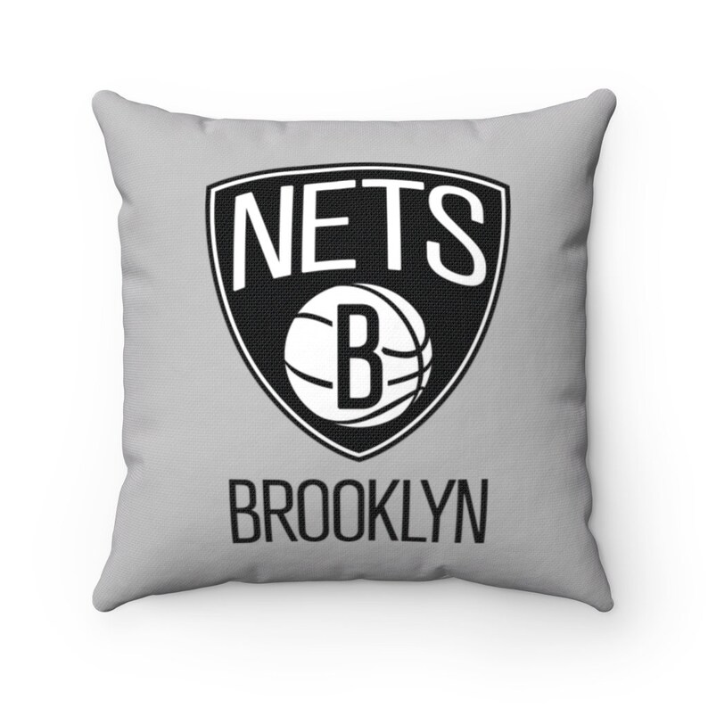 Brooklyn Nets Square Pillow These beautiful indoor pillows in various sizes serve as statement pieces.