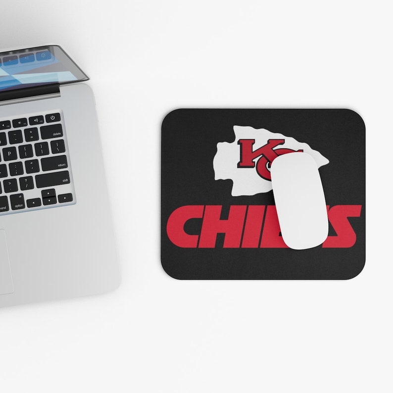 Kansas City Chiefs Mouse Pad Rectangle Material: Durable | Etsy