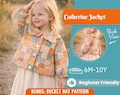 Quilted Jacket Sewing Pattern for Kids, Jacket Pattern, Kids Pattern, PDF Pattern, Beginner Pattern, Sewing Pattern Toddlers, Coat Pattern product logo