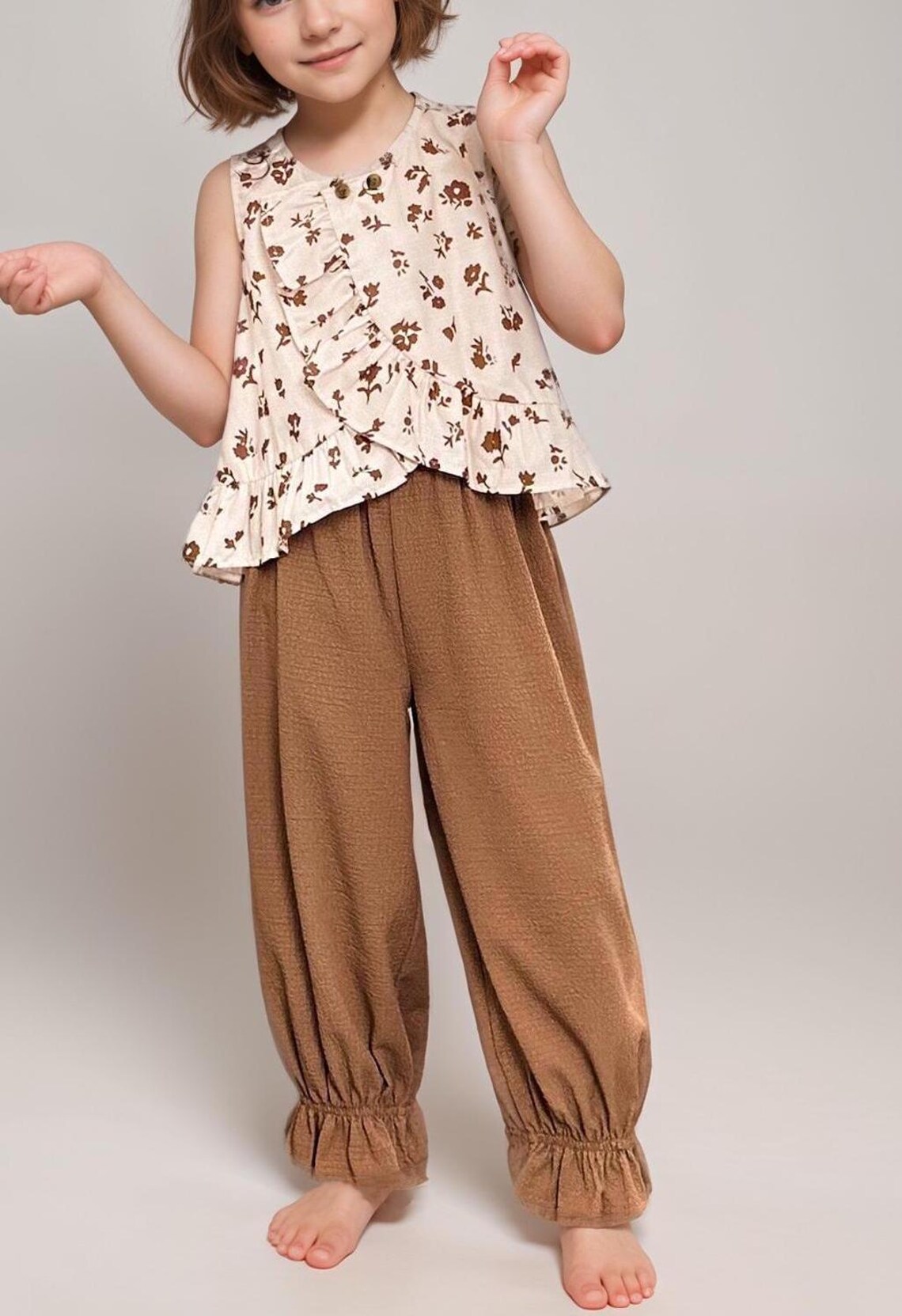 Top and Pants Pattern for Kids, Top Pattern, Kids Pattern, PDF Pattern ...