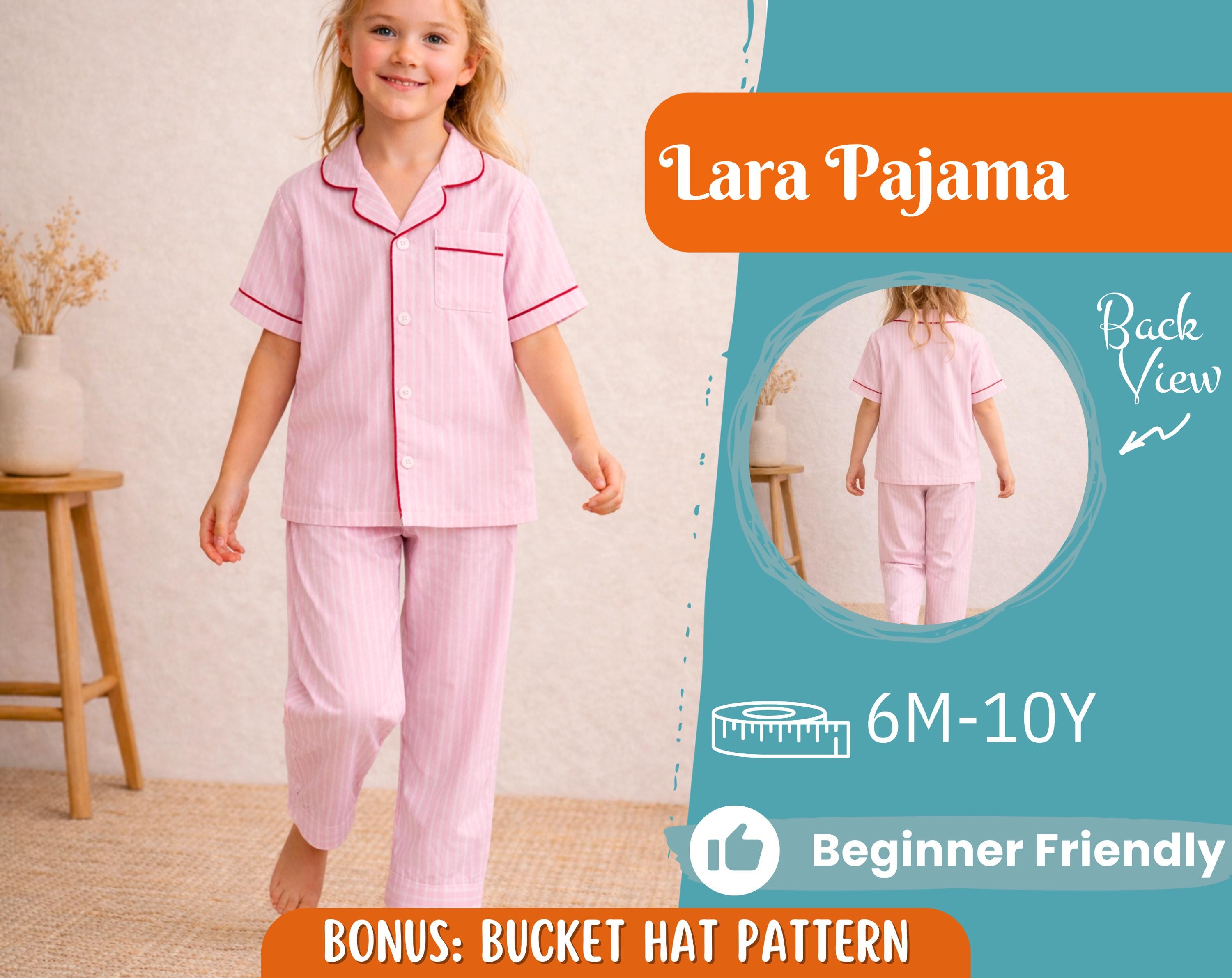 Pajama Sewing Pattern for Kids, Kids Shirt Pattern, Kids Pattern, PDF ...