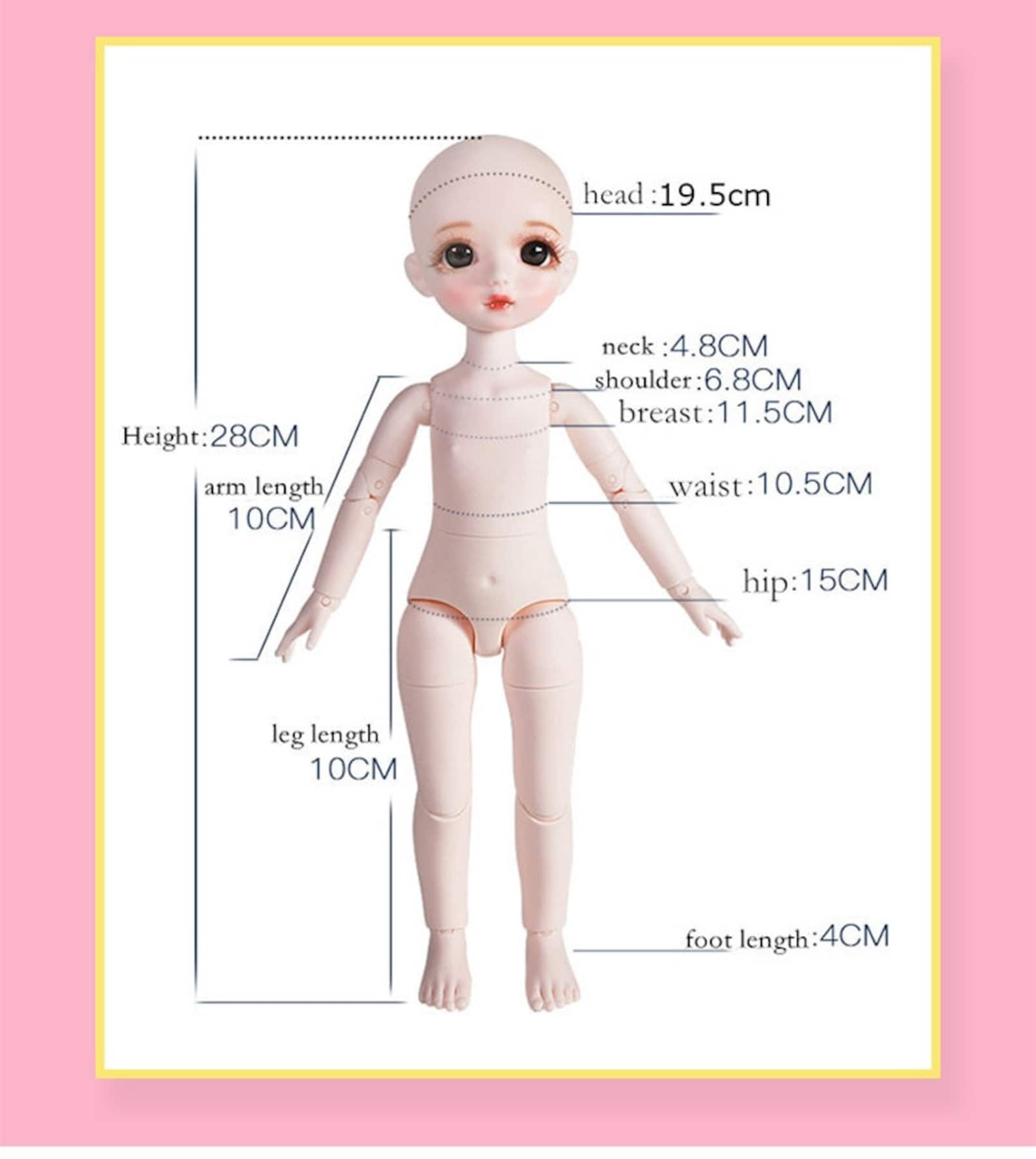 1/6 bjd doll Cheap bjd doll Full set bjd doll 1/6 bjd doll Etsy