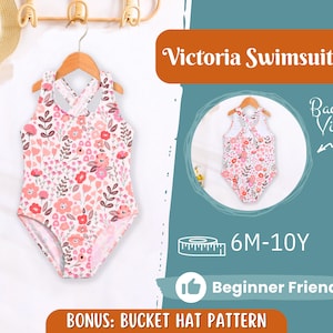 Badeanzug Schnittmuster für Kinder, Badeanzug Schnittmuster, Kinder Schnittmuster, Bodysuit Schnittmuster, Anfänger Schnittmuster, Schnittmuster Kleinkinder, PDF Schnittmuster