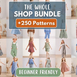 Sewing Patterns for Kids, Sewing Patterns, Kids Patterns, Top Pattern, Dress Pattern, Baby Patterns, Beginner Kids Pattern, Girl Patterns