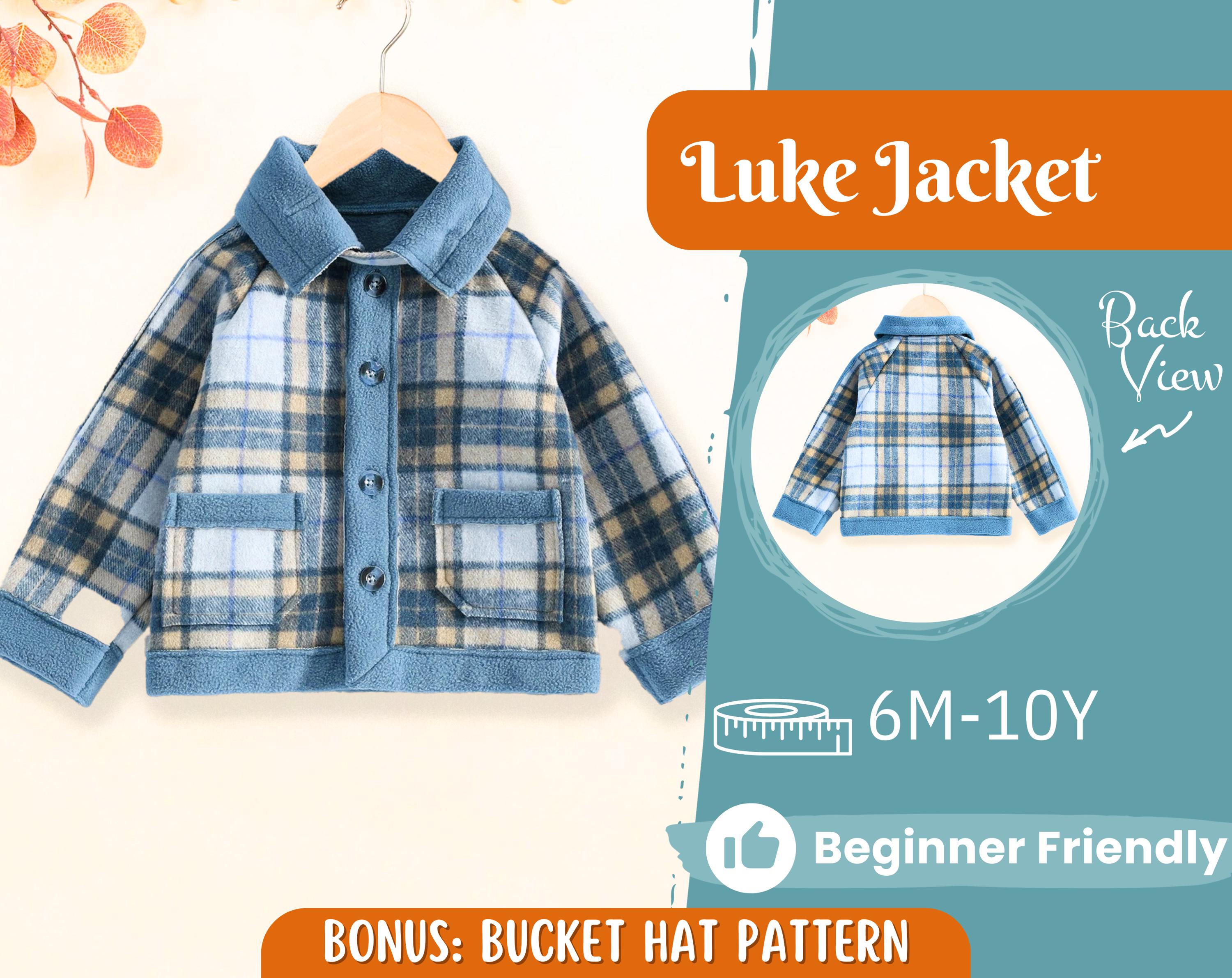 Kids Coloth Pattern Coat Sewing Pattern for Kids, Kids Coat Pattern, Kids Pattern, PDF ...