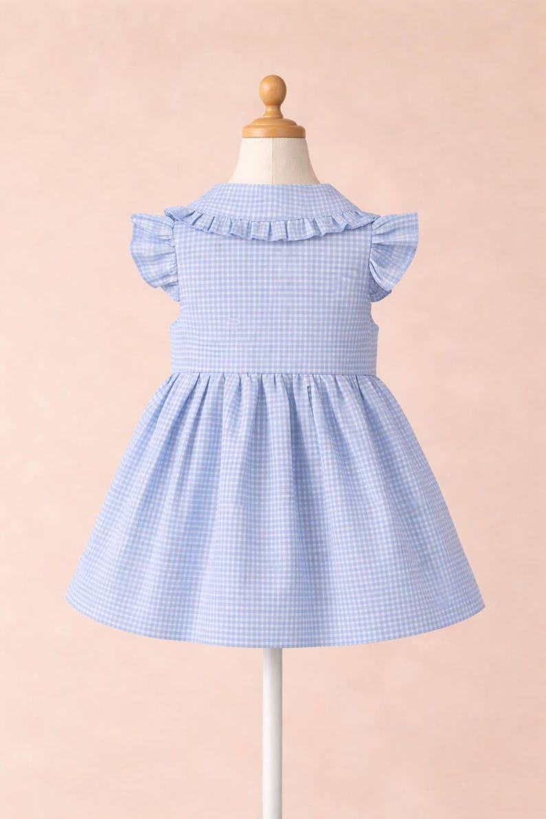 Dress Sewing Pattern for Kids, Dress Pattern, Kids Pattern, Girl Dress Pattern, Beginner Pattern, Sewing Pattern Toddlers, PDF Pattern image 2