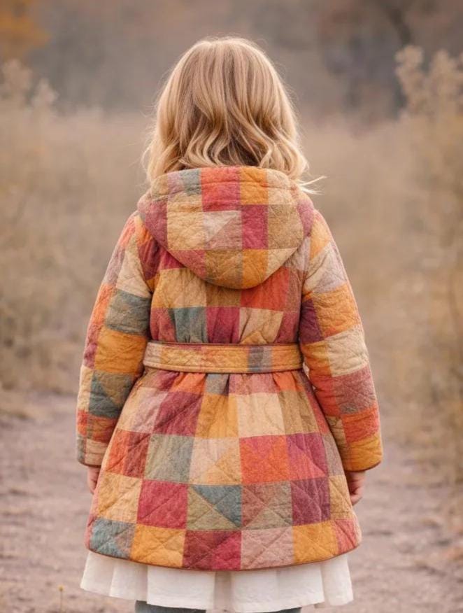 Kids Coloth Pattern Coat Sewing Pattern for Kids, Girl Coat Pattern, Kids Pattern, PDF ...