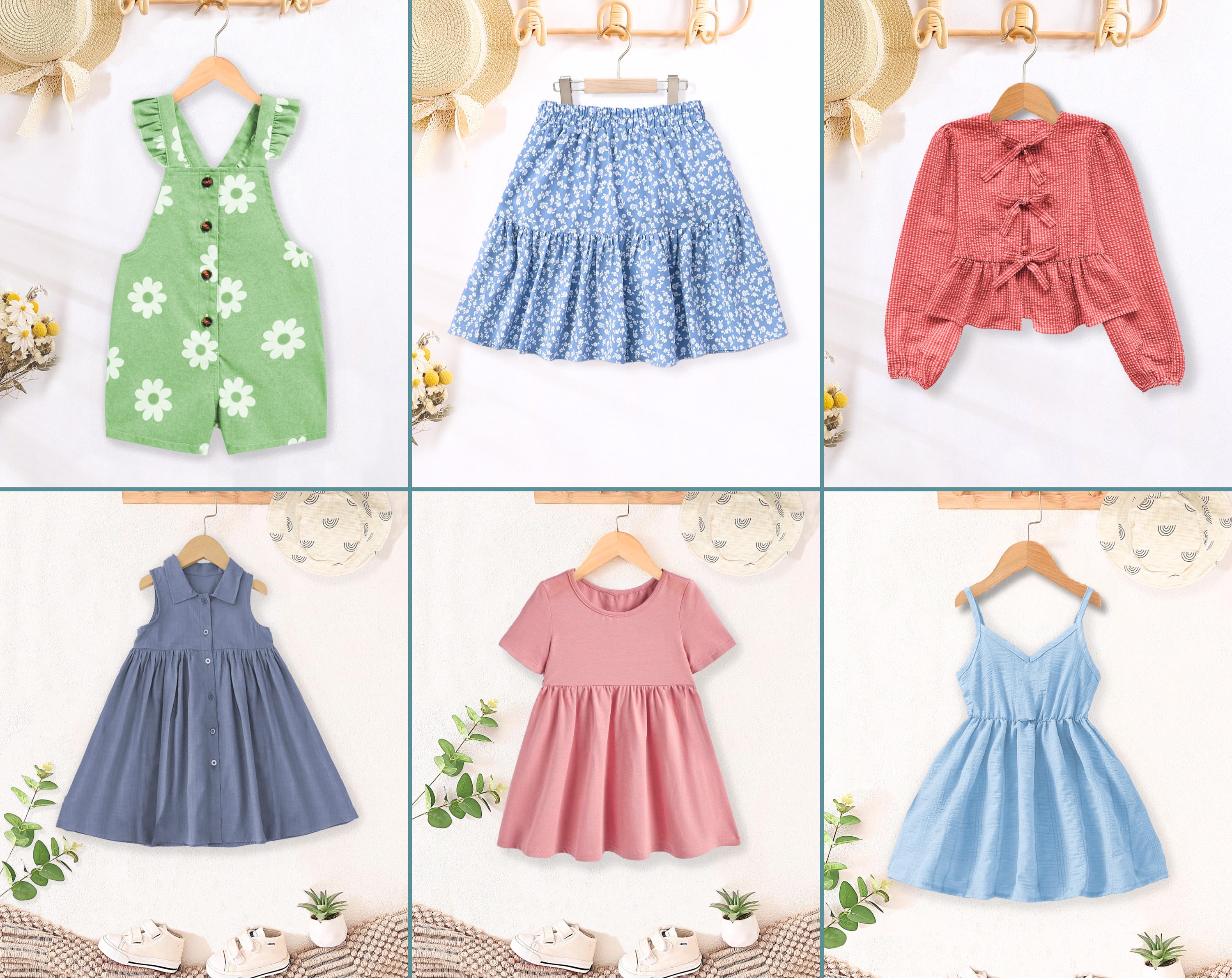 Kids Sewing Patterns Bundle, Sewing Patterns, Kids Patterns, Summer ...