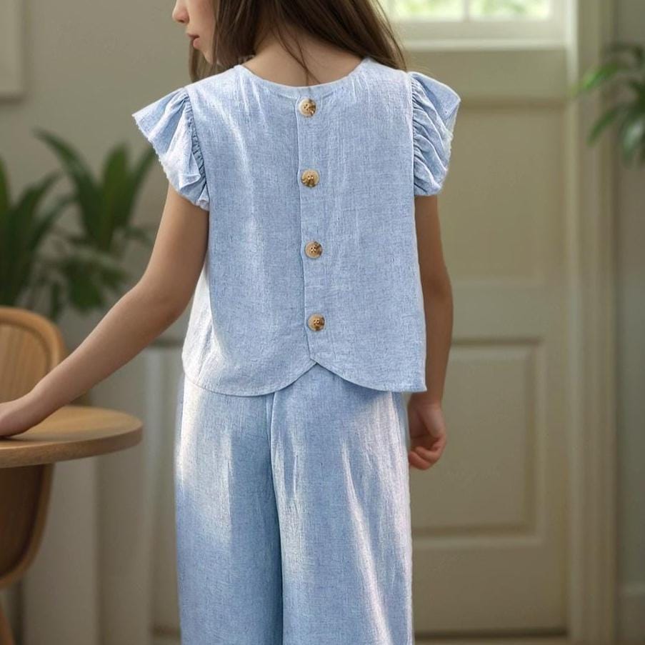Top Sewing Pattern for Kids, Top Pattern, Kids Pattern, Girl Pattern ...