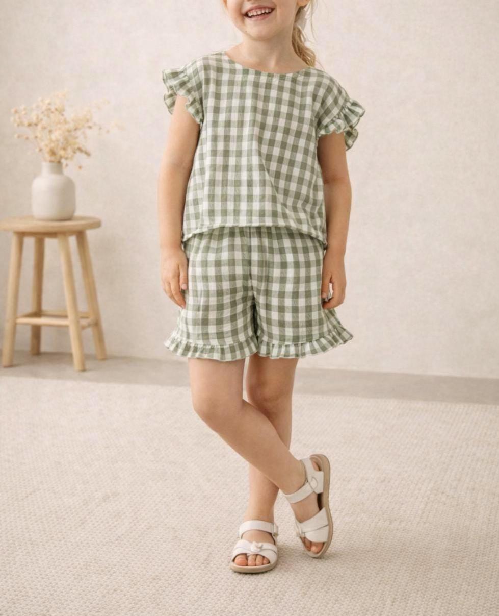Top and Shorts Pattern for Kids, Top Pattern, Kids Pattern, PDF Pattern ...
