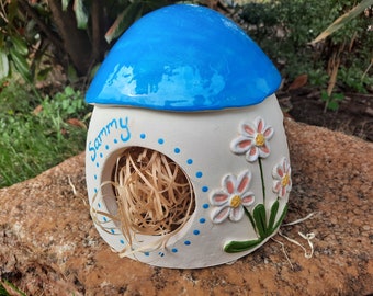 Ceramic rodent house of your choice, hamster house, small animal house, waterproof and frost-proof