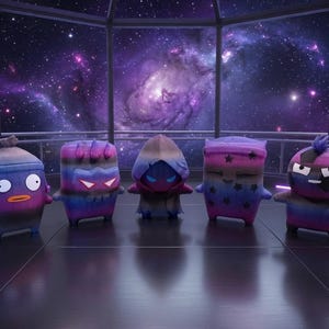 Life Size Galaxy Sprites - Multiple Styles
