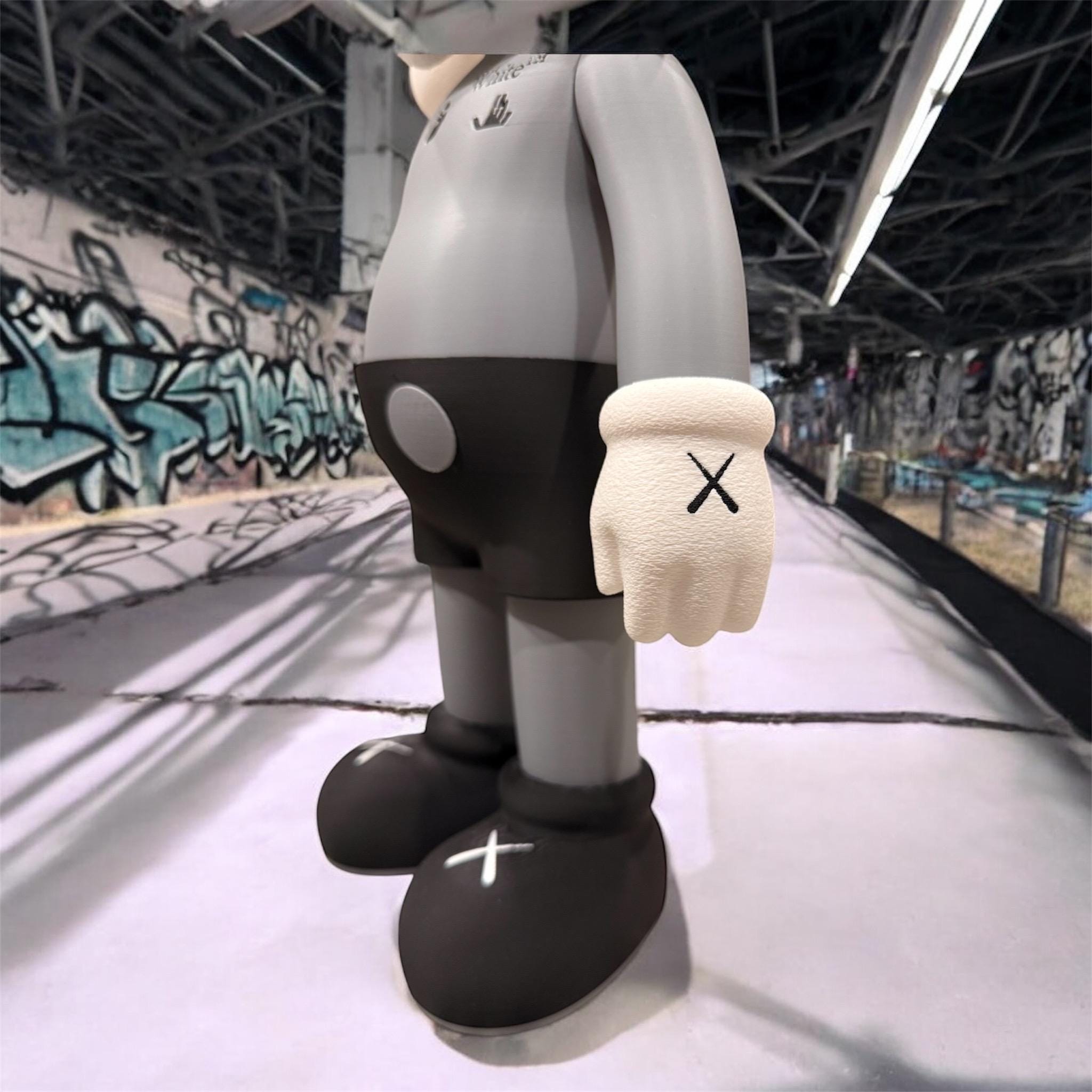 KAWS X Off-white Inspired Companion Figure - Etsy Israel