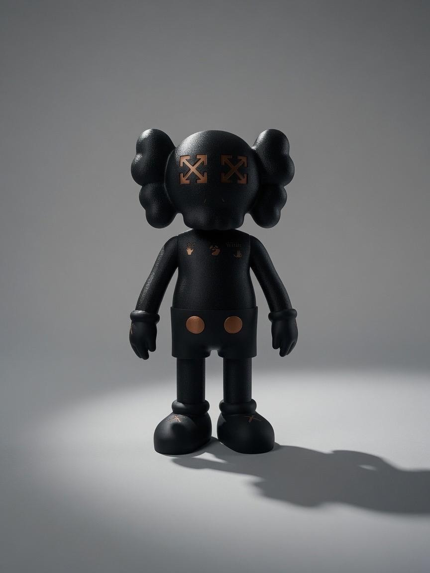 KAWS X Off-white Inspired Companion Figure - Etsy