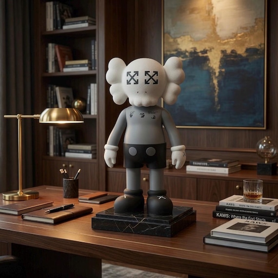 Kaws Companion フィギュア ホワイト　4体セット KAWS X Off-white Inspired Companion Figure - Etsy Israel