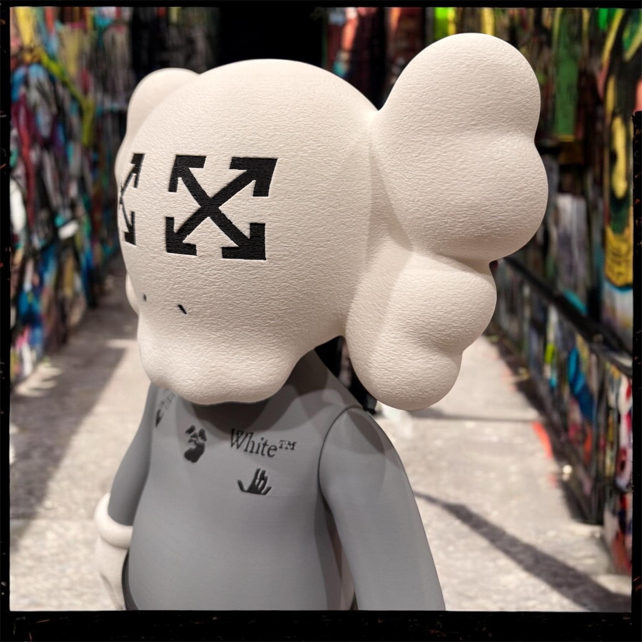 KAWS X Off-white Inspired Companion Figure - Etsy Israel
