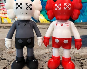 KAWS x Off-White Inspired Companion Figure