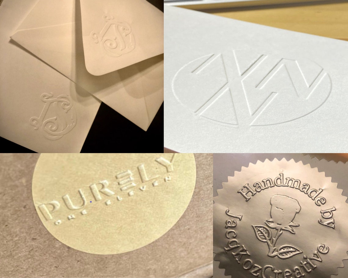 Logo Embosser Custom Embosser Personalized Embosser Etsy