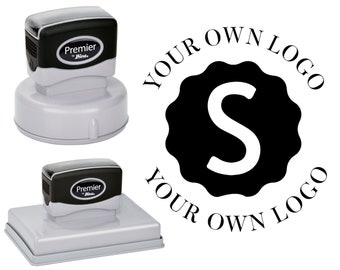 BEST QUALITY - Pre Inked Custom Rubber Stamp - Personalised Stamp - Logo Business Stamp - Branding Stamp - Packaging Stamp