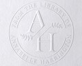 BEST SELLER From the Library of Book Embosser Custom Personalised Book Belongs to Ex Libris Book Lover Gift product logo