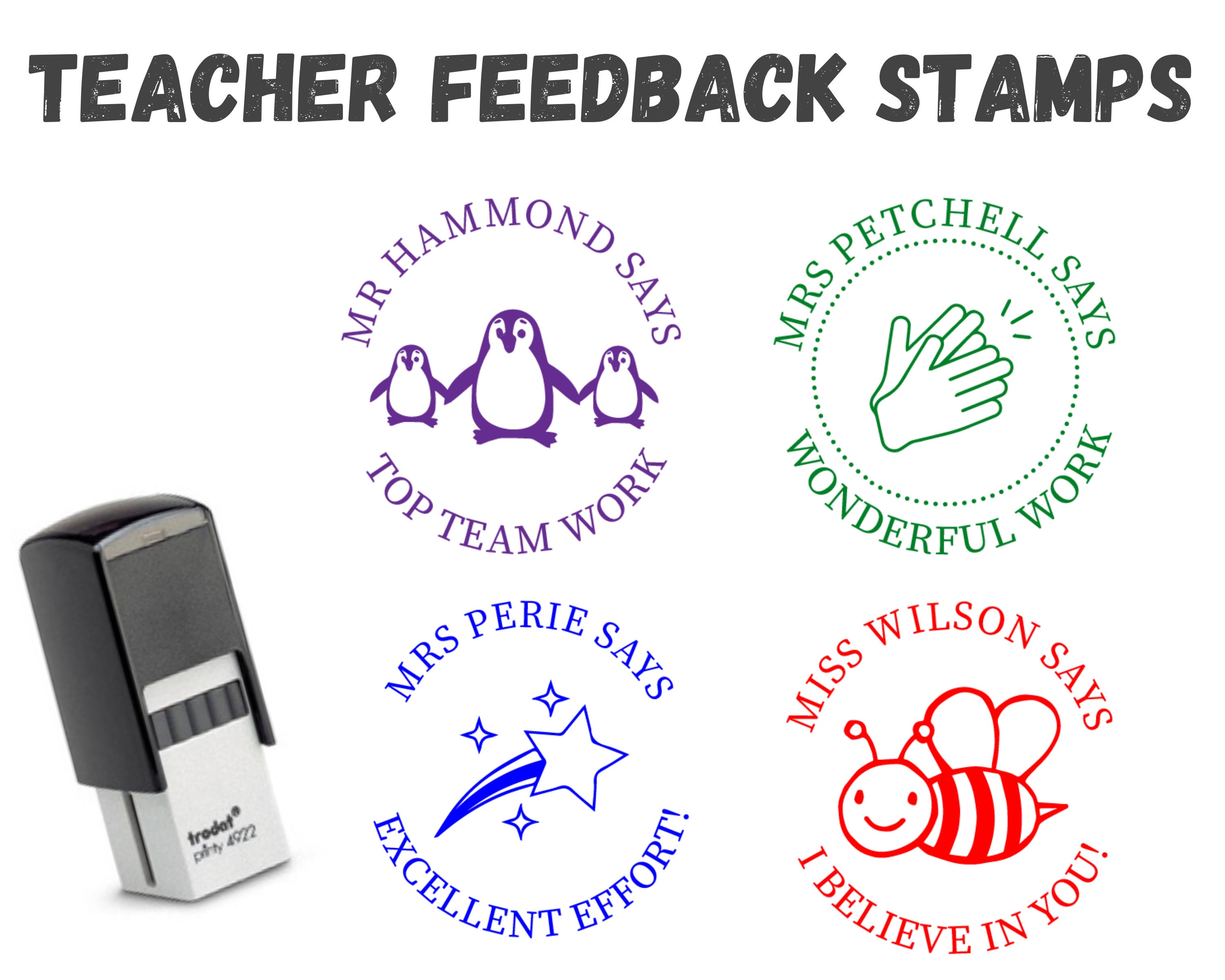 presentation teacher stamp