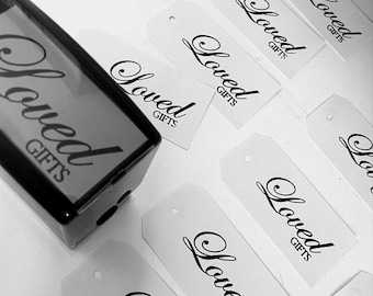 Custom Business Logo Stamp | Personalised Company Stamp | Self Inking Stamp or Wooden Handle | Custom Branding Tools