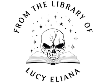 Personalized Library Stamp or Embosser: Ex Libris Gift - Made in Australia