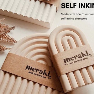 Best Seller - Custom Logo Stamper | Marketing Rubber Stamp | Business Logo Stamp | Wood Business Stamp MELBOURNE made