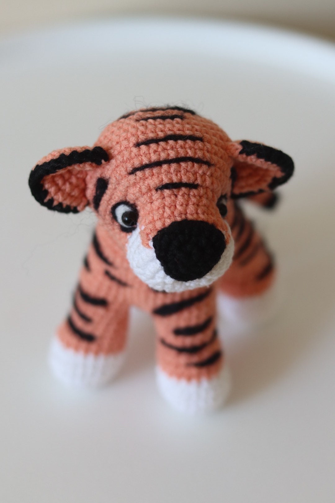 Amigurumi tiger toy | Etsy