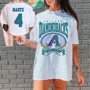 Nom et numéro personnalisés Chemise Diamondbacks de l'Arizona, chemise de baseball Arizona, chemise de baseball Diamondbacks, t-shirt unisexe sweat à capuche