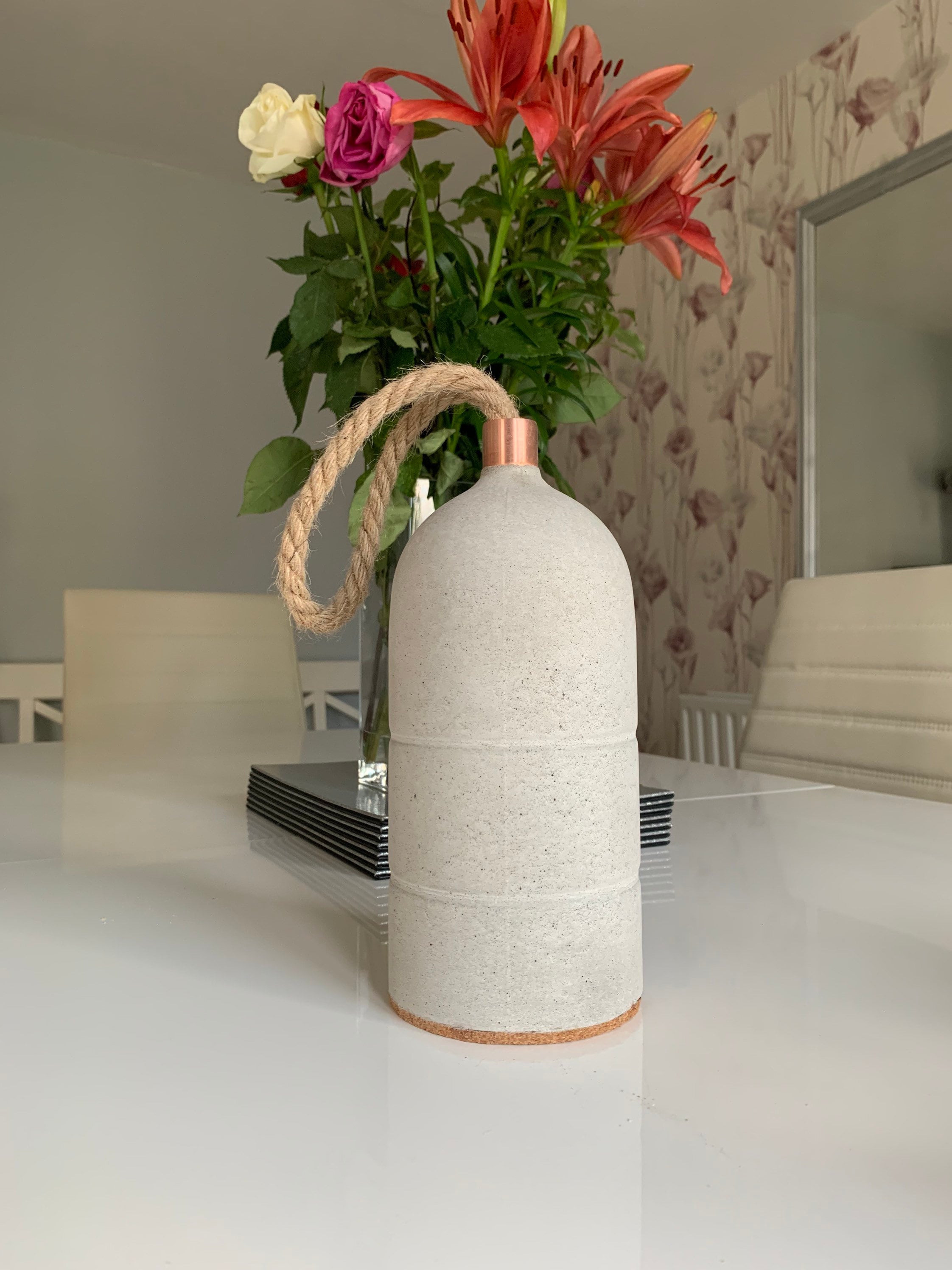 Tall Concrete Door Stop Concrete Door Stop Grey Cement Etsy UK