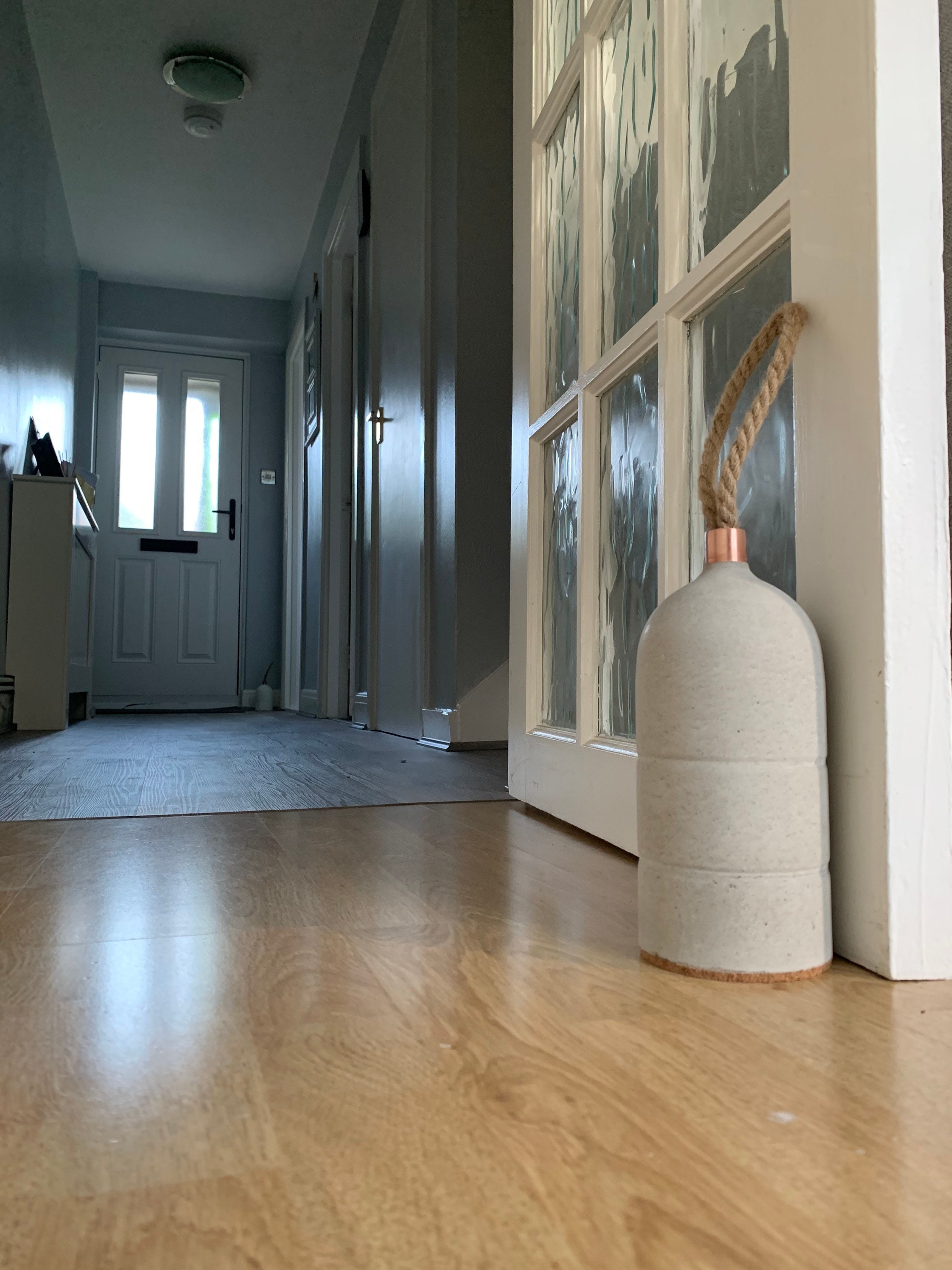 Tall Concrete Door Stop Concrete Door Stop Grey Cement Etsy UK