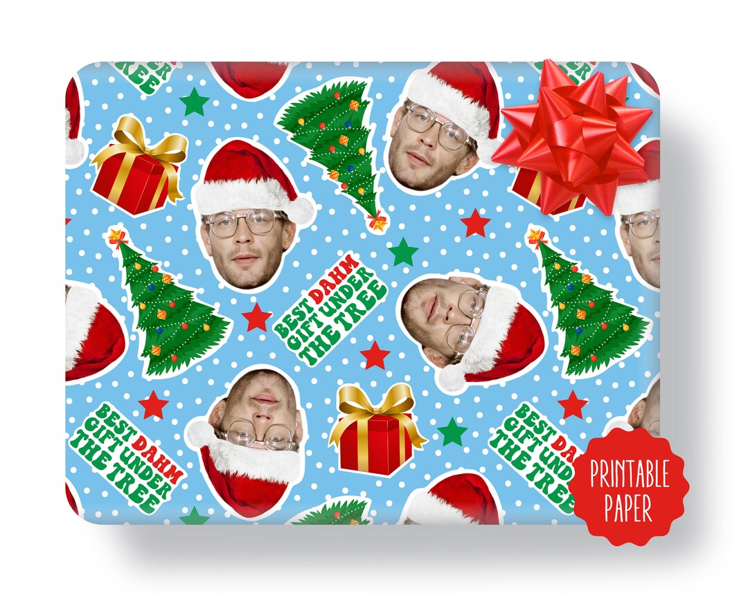 Jeffrey Dahmer Christmas Wrapping Paper Jeffrey Dahmer Etsy
