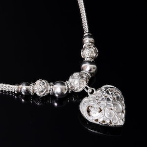 Karen Silver Pendant - Etsy