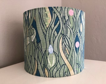 Summer Grasses Lampshade: cottage core, nature décor, lampshade for table lamp, pendant shade, lampshade, funky lamp shade