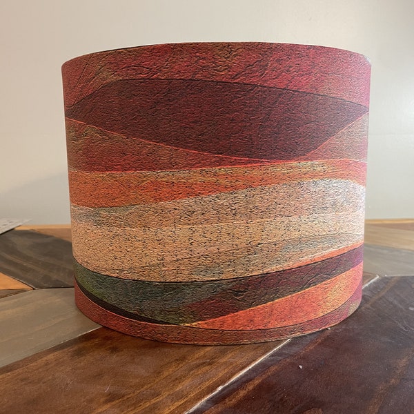 Desert Edge Lampshade: Handmade Southwestern Decor