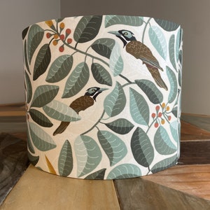 Gum Tree Birds Lampshade: Bird Table Lampshade & Pendant Lampshade; Floor Lamp, Lighting