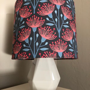 Eucalyptus Flower Lampshade: Botanical Lampshade, Floral Lampshade, Unique Lampshade, Funky Lampshade