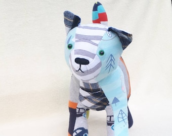 Keepsake Memory Cat from Loved One's Clothing, Bereavement Memorial Gift, HandmadeRememberance Teddy