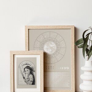 Zodiac sign Sagittarius postcard // illustration, astrology, greeting cards image 6