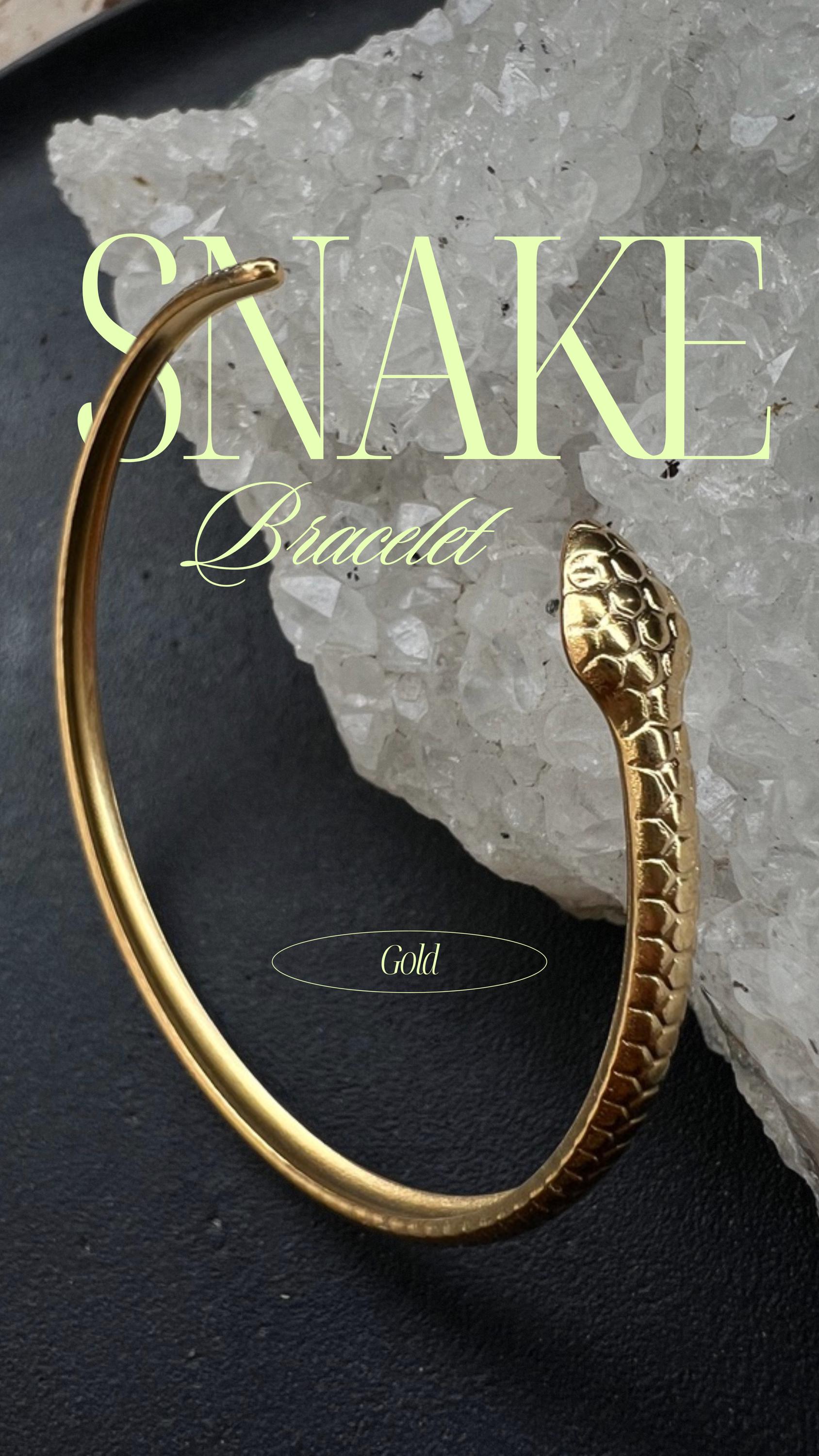 アクセサリー harakiri snake bangle Snake Bangle Gold & Silver | Boho Antique Bracelet | Adjustable