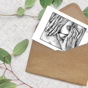 Tolerante Postkarte // Brüste // Feminismus, Illustration, Kunstdruck, Karten, Postkarten, Grußkarten, Karten, Geburtstag, Geschenk,