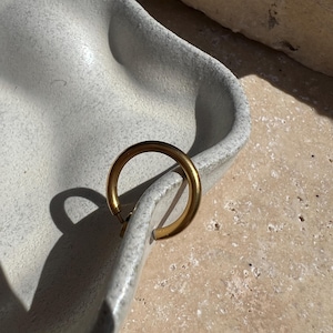 Ear Cuff Gold Fake Piercing Creole Conch Earrings Boho // filigree stainless steel gold plated