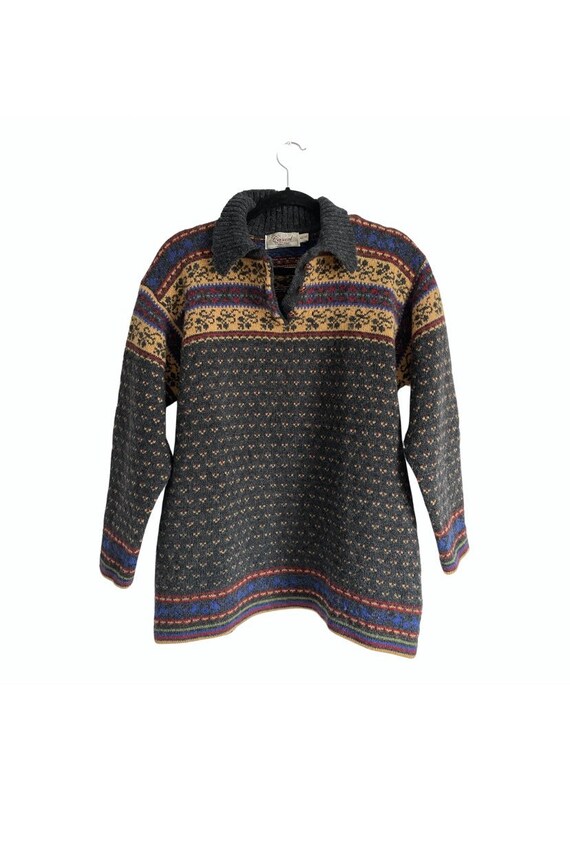 Fair Isle sweater 100% wool