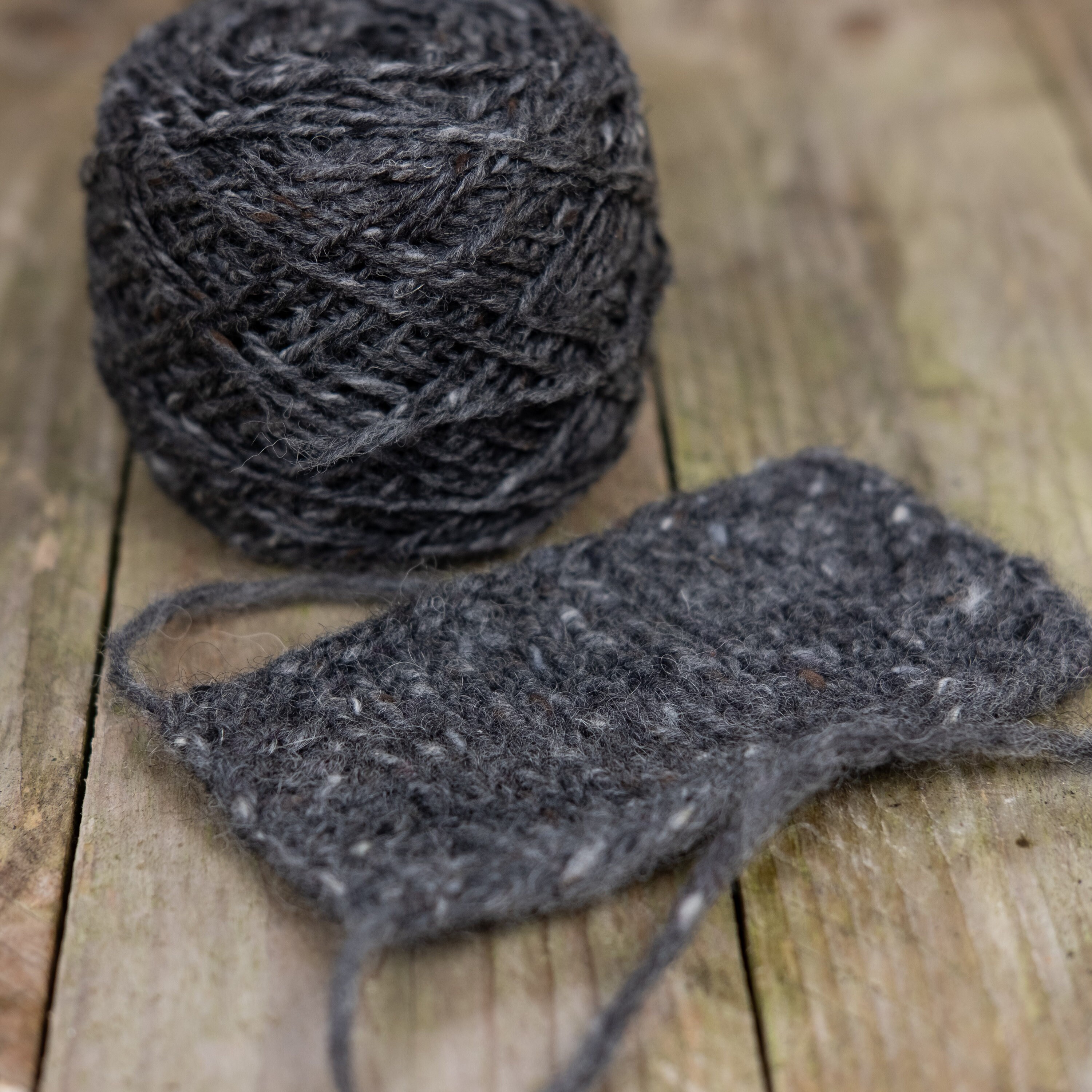 Donegal Aran tweed yarn aran wool yarn worsted weight yarn Etsy