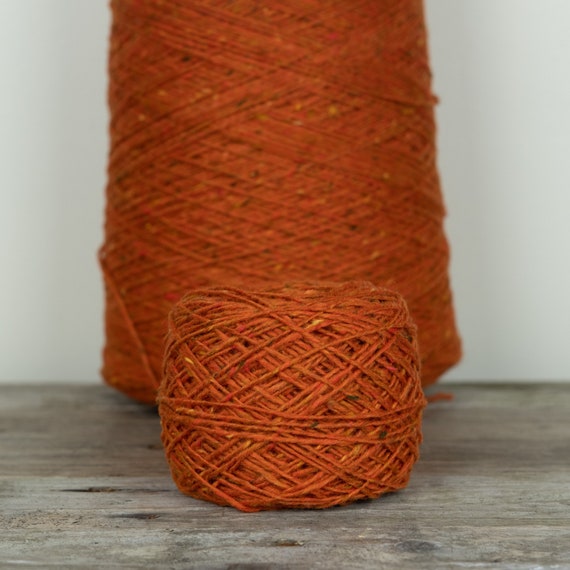 Orange aran wool deals