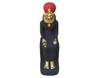 A statue of Sekhmet is more than wonderful to buy a unique hand-made statue